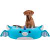 imageSquishmallows 20Inch Wendy Frog Pet Bed  Small Ultrasoft Official Squishmallows Plush Pet BedBlue Dragon