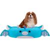 imageSquishmallows 20Inch Wendy Frog Pet Bed  Small Ultrasoft Official Squishmallows Plush Pet BedBlue Dragon