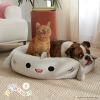 imageSquishmallows 20Inch Wendy Frog Pet Bed  Small Ultrasoft Official Squishmallows Plush Pet BedGray Shark