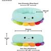 imageSquishmallows 20Inch Wendy Frog Pet Bed  Small Ultrasoft Official Squishmallows Plush Pet BedMultiColor Octopus