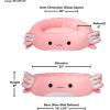 imageSquishmallows 20Inch Wendy Frog Pet Bed  Small Ultrasoft Official Squishmallows Plush Pet BedPink Axolotl