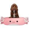 imageSquishmallows 20Inch Wendy Frog Pet Bed  Small Ultrasoft Official Squishmallows Plush Pet BedPink Axolotl