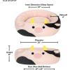 imageSquishmallows 20Inch Wendy Frog Pet Bed  Small Ultrasoft Official Squishmallows Plush Pet BedPink Cow