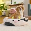 imageSquishmallows 20Inch Wendy Frog Pet Bed  Small Ultrasoft Official Squishmallows Plush Pet BedPink Cow