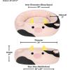 imageSquishmallows 20Inch Wendy Frog Pet Bed  Small Ultrasoft Official Squishmallows Plush Pet BedPink Cow