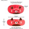 imageSquishmallows 20Inch Wendy Frog Pet Bed  Small Ultrasoft Official Squishmallows Plush Pet BedRed Panda