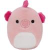 imageSquishville Mystery MiniSquishmallows Plush  Wildlife Squad  Six 2Inch Characters  Includes Michaela and Kiki Plus Four Mystery Figures  Irresistibly Soft Colorful PlushBlue  Orange  White