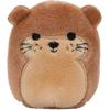 imageSquishville Mystery MiniSquishmallows Plush  Wildlife Squad  Six 2Inch Characters  Includes Michaela and Kiki Plus Four Mystery Figures  Irresistibly Soft Colorful PlushBlue  Orange  White