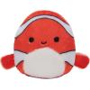 imageSquishville Mystery MiniSquishmallows Plush  Wildlife Squad  Six 2Inch Characters  Includes Michaela and Kiki Plus Four Mystery Figures  Irresistibly Soft Colorful PlushBlue  Orange  White