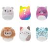 imageSquishville Mystery MiniSquishmallows Plush  Wildlife Squad  Six 2Inch Characters  Includes Michaela and Kiki Plus Four Mystery Figures  Irresistibly Soft Colorful PlushPurrfect Squad