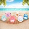 imageSquishville by Original Squishmallows Beach Day Squad Plush  Six 2Inch Squishmallows Plush Including Mauricio Deniz Cosmina Shauna Chester and a Surprise SquishmallowBeach Day Squad