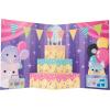 imageSquishville by Original Squishmallows Birthday Bash Set  Six Exclusive 2inch Squishmallows Plush Four Costumes and Accessories and a PopUp Play Display  Toys for Kids