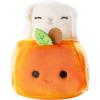 imageSquishville by Original Squishmallows Fruity Coupes  Four 2Inch Squishmallows Plush and Fruity Coupe Plush Vehicles  Toys for Kids SQM0334