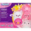 imageSquishville by Original Squishmallows Purple Pals Squad Plush  Six 2Inch Squishmallows Plush Including Bashira Mollie Carlota Patrick Rida and Jazzy  Toys for KidsPerfectly Pink