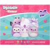 imageSquishville by Original Squishmallows Purple Pals Squad Plush  Six 2Inch Squishmallows Plush Including Bashira Mollie Carlota Patrick Rida and Jazzy  Toys for KidsPurple Pals