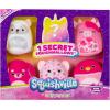 imageSquishville by Original Squishmallows Purple Pals Squad Plush  Six 2Inch Squishmallows Plush Including Bashira Mollie Carlota Patrick Rida and Jazzy  Toys for KidsPerfectly Pink