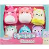 imageSquishville by Original Squishmallows Purple Pals Squad Plush  Six 2Inch Squishmallows Plush Including Bashira Mollie Carlota Patrick Rida and Jazzy  Toys for KidsCute  Colorful