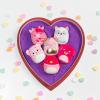 imageSquishville by Original Squishmallows Purple Pals Squad Plush  Six 2Inch Squishmallows Plush Including Bashira Mollie Carlota Patrick Rida and Jazzy  Toys for KidsPerfectly Pink