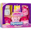 imageSquishville by Original Squishmallows Purple Pals Squad Plush  Six 2Inch Squishmallows Plush Including Bashira Mollie Carlota Patrick Rida and Jazzy  Toys for KidsPerfectly Pink