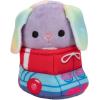 imageSquishville by Original Squishmallows Rock and Roller Disco Playset  Includes 2Inch Danya The Bunny Plush Roller Skates DJ Booth and Skating Rink Playscene  Toys for Kids