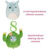 imageSquishville by Original Squishmallows Style ampamp Play Clips  4 Pack Mystery Bundle  ClipOn and Link Together  12 Possibilities Chosen at Random