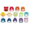 imageSquishville MiniSquishmallows Besties Multipack  14 Rainbow 2Inch Plush Toys Red Panda Tabby Cat Octopus ampamp More