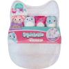 imageSquishville by Original Squishmallows Play and Display Storage  Four 2Inch Plush Included  Big Foot Axolotl Parrot Chameleon  Hang or Stand Display Case  Amazon Exclusive