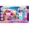 imageSquishville by Original Squishmallows Ski Chalet  Includes Four 2Inch Skis Snowboard Snowman Chair Bed and Playscene with Ski Slope  Amazon Exclusive
