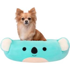 imageSquishmallows 20Inch Wendy Frog Pet Bed  Small Ultrasoft Official Squishmallows Plush Pet BedAqua Koala
