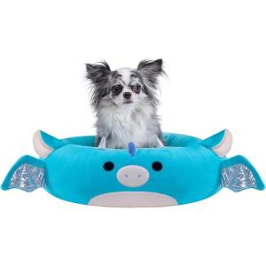 imageSquishmallows 20Inch Wendy Frog Pet Bed  Small Ultrasoft Official Squishmallows Plush Pet BedBlue Dragon