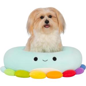 imageSquishmallows 20Inch Wendy Frog Pet Bed  Small Ultrasoft Official Squishmallows Plush Pet BedMultiColor Octopus
