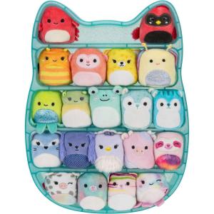 imageSquishville by Original Squishmallows Play and Display Storage  Twenty 2inch Plush Included with 4 Exclusives  Hang or Stand Display Case
