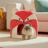 imageSquishmallows Original 16Inch Fifi The Fox Pet Cave  Ultrasoft Official Jazwares Pet Bed for Dogs and Cats