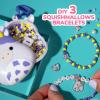 imageSquishmallows Original Archie The Axolotl Bracelet Kit Friendship Bracelet Kit Charm Bracelet Making Kit Gifts for Girls for Boys Craft KitsBubba the Cow