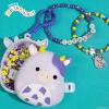 imageSquishmallows Original Archie The Axolotl Bracelet Kit Friendship Bracelet Kit Charm Bracelet Making Kit Gifts for Girls for Boys Craft KitsBubba the Cow