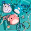 imageSquishmallows Original Archie The Axolotl Bracelet Kit Friendship Bracelet Kit Charm Bracelet Making Kit Gifts for Girls for Boys Craft KitsBundle