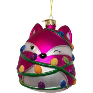 imageKurt Adler Noble Gems Glass Squishmallows Fifi Ornament