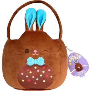 imageSquishmallows Original 12in Penny the Purple and White Panda Egg Hunt Basket  Ultrasoft Official Jazwares Plush AccessoryChocolate Bunny