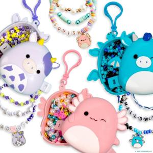 imageSquishmallows Original Archie The Axolotl Bracelet Kit Friendship Bracelet Kit Charm Bracelet Making Kit Gifts for Girls for Boys Craft KitsBundle