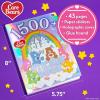 imageOriginal Squishmallows 2000 One of a Kind Sticker Book 43 Sticker Sheets Kawaii Squishmallows Stickers for Water Bottle Notebooks Party Favor Bags Cute Stickers ampamp Sticker Books for Kids Ages 48Care Bears
