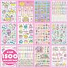imageOriginal Squishmallows 2000 One of a Kind Sticker Book 43 Sticker Sheets Kawaii Squishmallows Stickers for Water Bottle Notebooks Party Favor Bags Cute Stickers ampamp Sticker Books for Kids Ages 48Hello Kitty