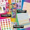 imageOriginal Squishmallows 2000 One of a Kind Sticker Book 43 Sticker Sheets Kawaii Squishmallows Stickers for Water Bottle Notebooks Party Favor Bags Cute Stickers ampamp Sticker Books for Kids Ages 48Rainbow High