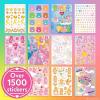 imageOriginal Squishmallows 2000 One of a Kind Sticker Book 43 Sticker Sheets Kawaii Squishmallows Stickers for Water Bottle Notebooks Party Favor Bags Cute Stickers ampamp Sticker Books for Kids Ages 48Care Bears