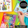 imageOriginal Squishmallows 2000 One of a Kind Sticker Book 43 Sticker Sheets Kawaii Squishmallows Stickers for Water Bottle Notebooks Party Favor Bags Cute Stickers ampamp Sticker Books for Kids Ages 48Rainbow High