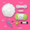 imageSquishmallow Original Omar The Bear Crochet Kit Includes Yarn Crochet Hook Starter Hooks StepbyStep Tutorials Exclusive Crochet Kit for Beginners DIY Craft Crochet Kits Great Teen GiftsWendy the Frog
