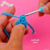imageSquishmallow Original Omar The Bear Crochet Kit Includes Yarn Crochet Hook Starter Hooks StepbyStep Tutorials Exclusive Crochet Kit for Beginners DIY Craft Crochet Kits Great Teen GiftsBebe the Bluebird
