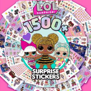 imageOriginal Squishmallows 2000 One of a Kind Sticker Book 43 Sticker Sheets Kawaii Squishmallows Stickers for Water Bottle Notebooks Party Favor Bags Cute Stickers ampamp Sticker Books for Kids Ages 48LOL Surprise