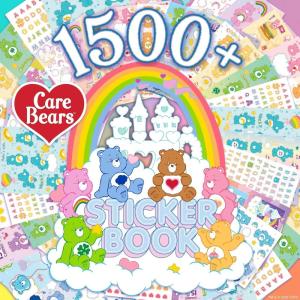 imageOriginal Squishmallows 2000 One of a Kind Sticker Book 43 Sticker Sheets Kawaii Squishmallows Stickers for Water Bottle Notebooks Party Favor Bags Cute Stickers ampamp Sticker Books for Kids Ages 48Care Bears