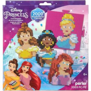 imagePerler 8057134 Squishmallows Fused Bead Activity Kit with 3 Unique Projects Multicolor 2003 PiecesDisney Princess Mini