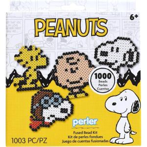 imagePerler 8057134 Squishmallows Fused Bead Activity Kit with 3 Unique Projects Multicolor 2003 PiecesPeanuts Kit